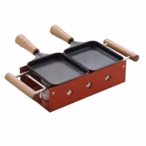 Raclettegerät Twiny Cheese rot