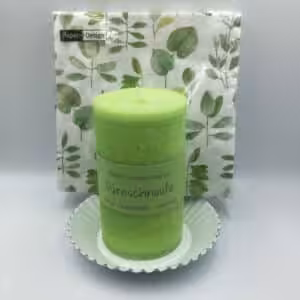 Bärner Schmöcki Kerze 12cm "Düreschnuufe"