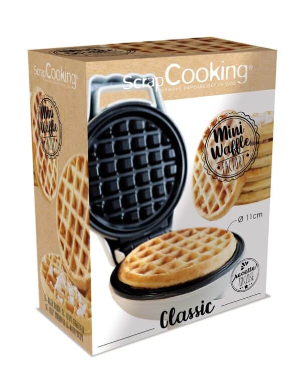 Mini Waffeleisen Factory Classic – Bild 2